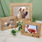 Engraved Til' the End Pet Memorial Wood Picture Frame 91298X