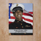 Personalized Military Memorial Photo Canvas
