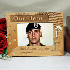Engraved Military Memorial Picture Frame