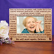 We Will Meet Again Memorial Wood Picture Frame G11855