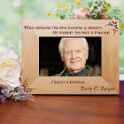 Memory Becomes A Treasure Memorial Wood Picture Frame