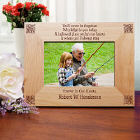 You'll Never Be Forgotten Memorial Wood Picture Frame