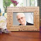 Always Remembered Memorial Wood Picture Frame