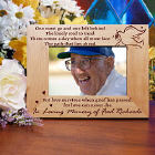 For Love Can Never Die Memorial Wood Picture Frame