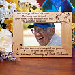 For Love Can Never Die Memorial Wood Picture Frame