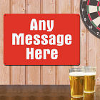 Personalized You Name It Metal Wall Sign 613234