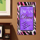 Personalized Diva Den Metal Wall Sign 638554