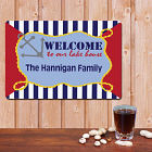 Personalized Family Lake House Wall Sign