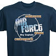 Custom Printed Air Force Pride T-Shirt 33277X