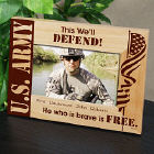 U.S. Army Wood Picture Frame G11835