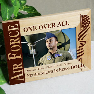 U.S. Air Force Wood Picture Frame