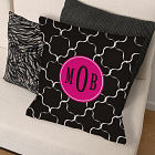 Monogram Madness Throw Pillow