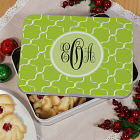 Monogram Madness Cookie Tin