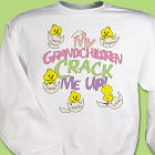 Crack Me Up Personalized Sweatshirt