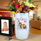 Personalized Ceramic Happy Mother's Day Photo Vase