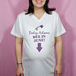 Due In... Personalized Maternity Nightshirt