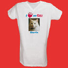 I Love My Cat Personalized Photo Nightshirt