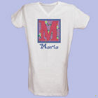 Floral Initial Nightshirt