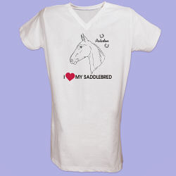 I Love My Horse Nightshirt