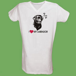 I Love My Dog Nightshirt