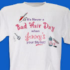 Never A Bad Hair Day T-Shirt