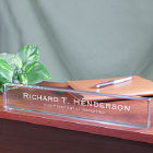 Personalized Executive Nameplate