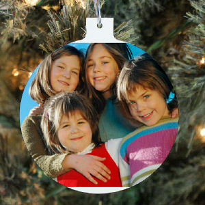 Personalized Photo Christmas Ornament #169