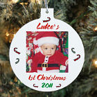 My 1st Christmas Photo Christmas Ornament