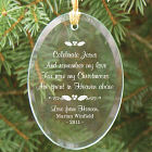 Personalized Christmas In Heaven Memorial Ornament 824824