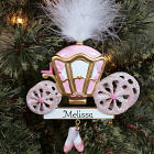 Personalized Princess Carriage Ornament 836903
