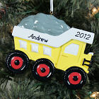 Personalized Dump Truck Ornament