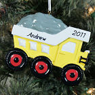 Personalized Dump Truck Ornament 843713