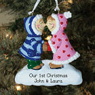 Engraved 1st Christmas Eskimo Ornament