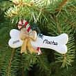Dog Bone Personalized Christmas Ornament 82813