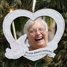 In Our Hearts Memorial Photo Ornament
