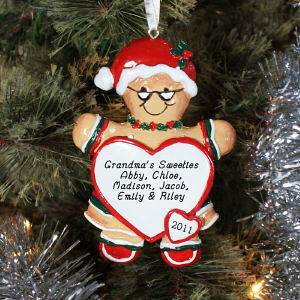 Personalized Grandma Ornament - Grandma's Sweeties