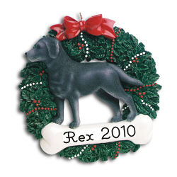 Labrador Retriever Personalized Pet Ornament