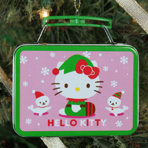 Hello Kitty Tin Lunch Box Ornament