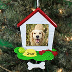 Personalized Dog House Photo Ornament