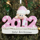 Baby's First 2012 Christmas Ornament