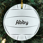 Volleyball Personalized Ceramic Ornament