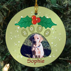 Personalized Ceramic Pet Photo Ornament