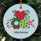 Personalized Ceramic Heart to Cook Ornament U488810