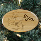 Engraved Laptop Ornament