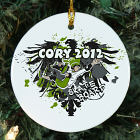 Personalized Ceramic Skateboarding Ornament