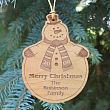 Personalized Snowman Ornament W30220