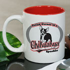 Personalized Proud Owner of a Chihuahua Mug
