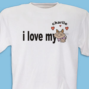 Love My Cat T-Shirt