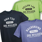 Personalized Dog Walker Athletic Dept. T-Shirt