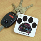 Personalized Dog Owner Key Chain